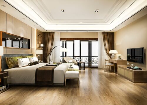 wooden flooring